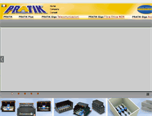 Tablet Screenshot of pratik.com